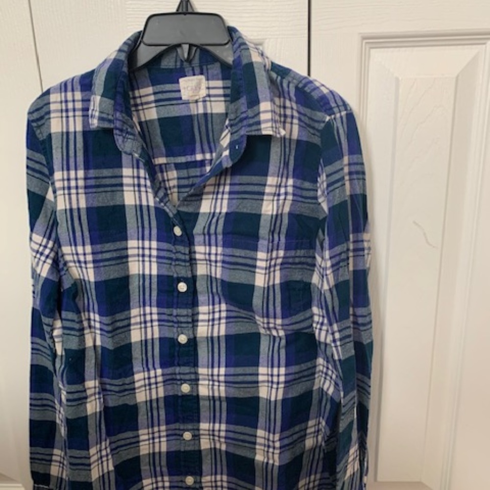 J Crew Plaid Shirt